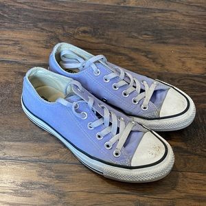Purple Low-Top Converse